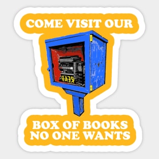 Book Dumpster Sticker